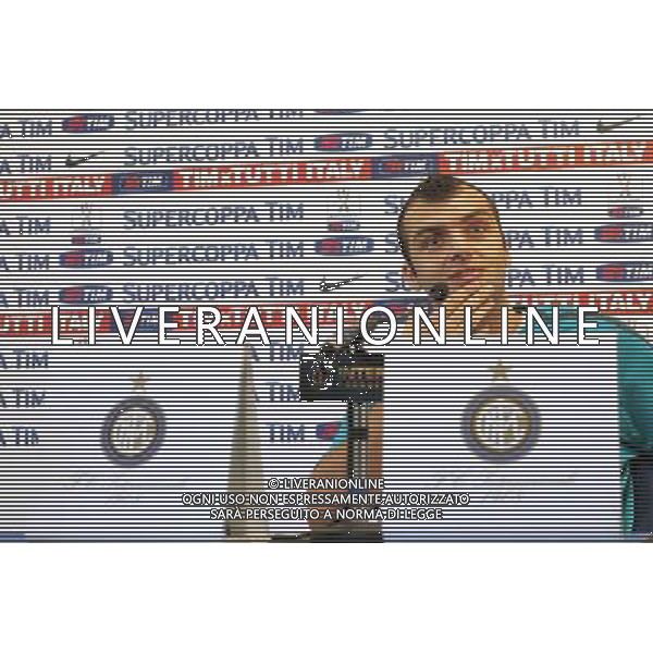 Conferenza Stampa Inter Calcio Appiano gentile (Co) 20/08/2010 nella foto Goran Pandev ©Luzzani/Agenzia Aldo Liverani Sas