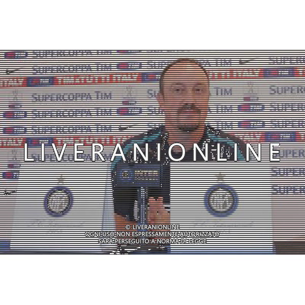 Conferenza Stampa Inter Calcio Appiano gentile (Co) 20/08/2010 nella foto Rafael Benitez ©Luzzani/Agenzia Aldo Liverani Sas