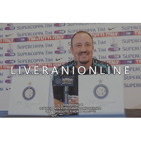 Conferenza Stampa Inter Calcio Appiano gentile (Co) 20/08/2010 nella foto Rafael Benitez ©Luzzani/Agenzia Aldo Liverani Sas