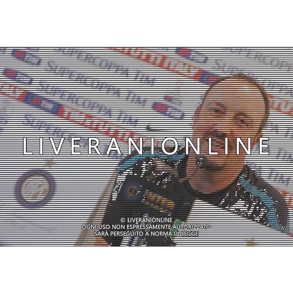 Conferenza Stampa Inter Calcio Appiano gentile (Co) 20/08/2010 nella foto Rafael Benitez ©Luzzani/Agenzia Aldo Liverani Sas