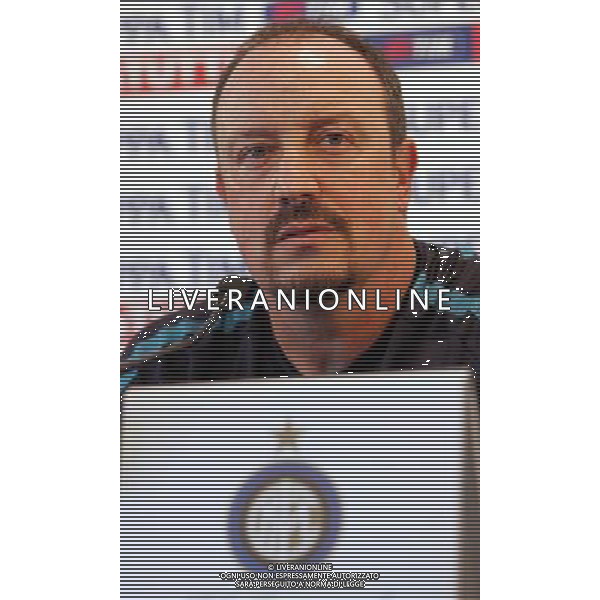 Conferenza Stampa Inter Calcio Appiano gentile (Co) 20/08/2010 nella foto Rafael Benitez ©Luzzani/Agenzia Aldo Liverani Sas