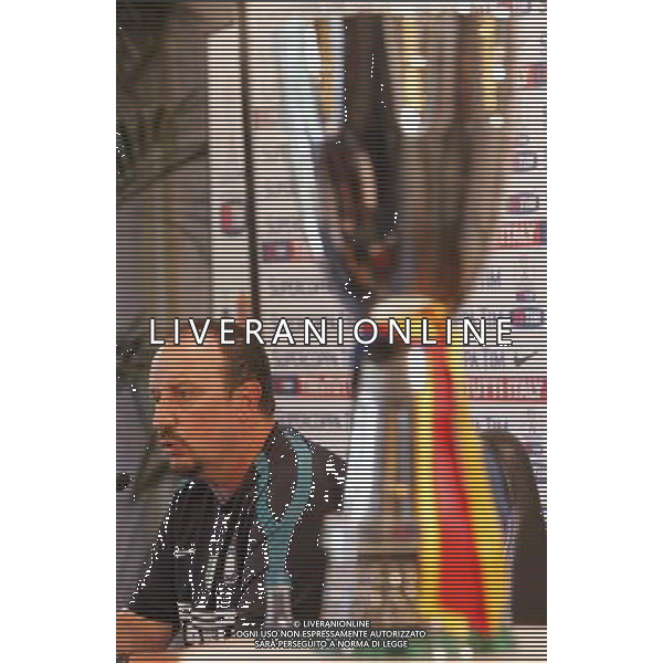 Conferenza Stampa Inter Calcio Appiano gentile (Co) 20/08/2010 nella foto Rafael Benitez ©Luzzani/Agenzia Aldo Liverani Sas