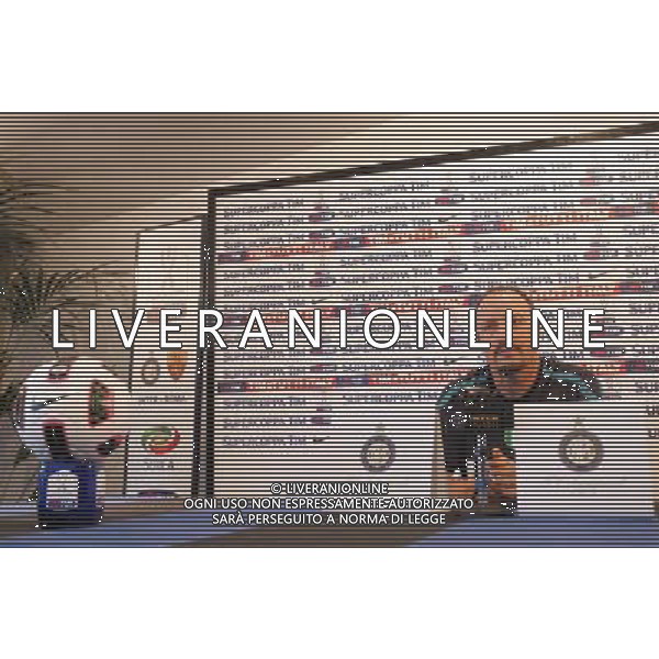 Conferenza Stampa Inter Calcio Appiano gentile (Co) 20/08/2010 nella foto Rafael Benitez ©Luzzani/Agenzia Aldo Liverani Sas