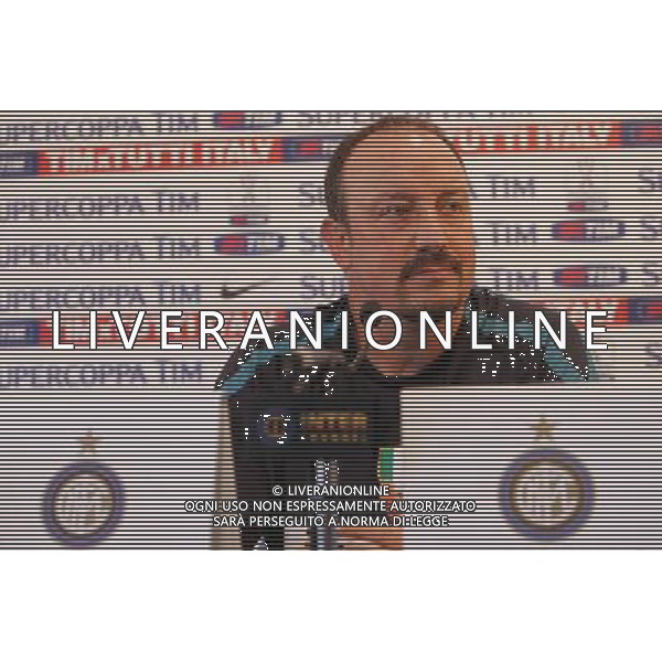 Conferenza Stampa Inter Calcio Appiano gentile (Co) 20/08/2010 nella foto Rafael Benitez ©Luzzani/Agenzia Aldo Liverani Sas