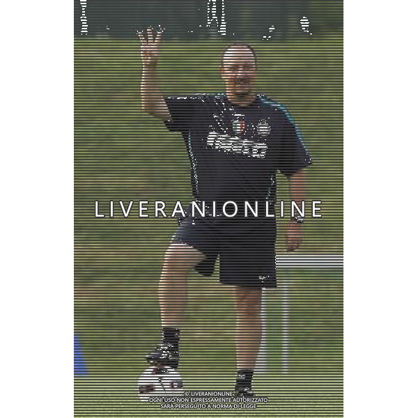 Allenamento Inter Calcio Appiano gentile (Co) 20/08/2010 nella foto rafael benitez ©Luzzani/Agenzia Aldo Liverani Sas