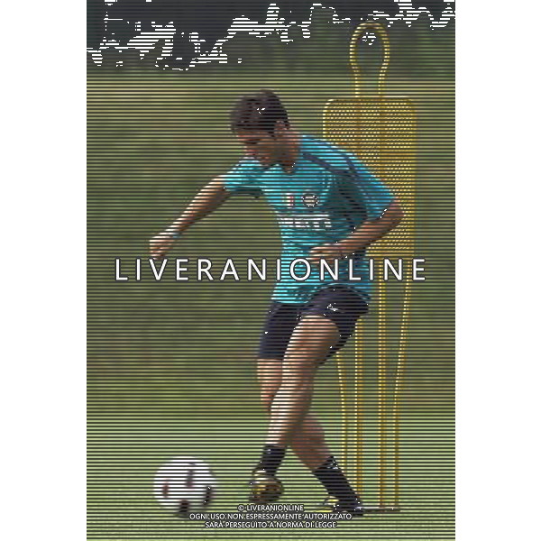 Allenamento Inter Calcio Appiano gentile (Co) 20/08/2010 nella foto javier zanetti ©Luzzani/Agenzia Aldo Liverani Sas