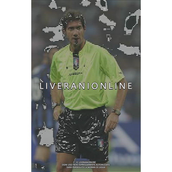 Inter - Roma Supercoppa Italiana 21/08/2010 nella foto arbitro bergonzi ©Luzzani/Agenzia Aldo Liverani Sas