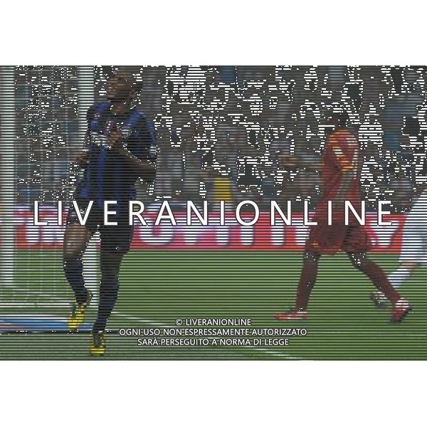 Supercoppa TIM 2010 Milano - 21.08.2010 Inter-Roma Nella Foto:esultanza dopo il gol di samuel eto\'o /Ph.Vitez-Ag. Aldo Liverani