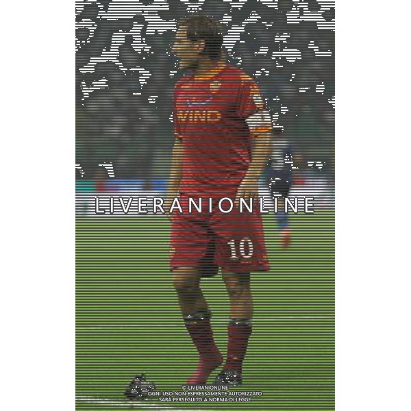 Milano 21-08-2010 Supercoppa Tim Inter-Roma 3:1 nella foto francesco totti ha perso una scarpa ph marco luzzani/ag aldo liverani s.a.s.