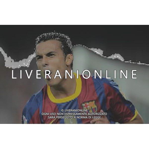 BARCELLONA-SIVIGLIA SUPERCOPPA DI SPAGNA 2010 NELLA FOTO Pedro Rodriguez (ALTERPHOTOS/Acero)-AG ALDO LIVERANI ONLY ITALY