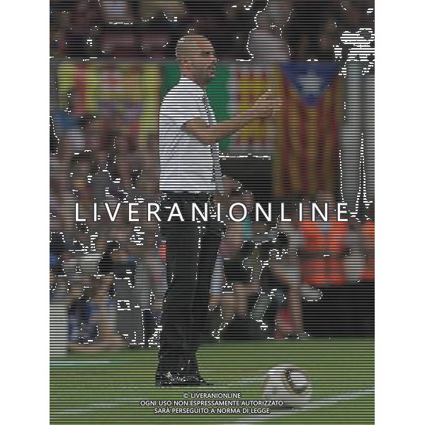 BARCELLONA-SIVIGLIA SUPERCOPPA DI SPAGNA 2010 NELLA FOTO Pep Guardiola (ALTERPHOTOS/Acero)-AG ALDO LIVERANI ONLY ITALY