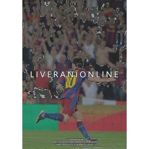 BARCELLONA-SIVIGLIA SUPERCOPPA DI SPAGNA 2010 NELLA FOTO Lionel Messi (ALTERPHOTOS/Acero)-AG ALDO LIVERANI ONLY ITALY