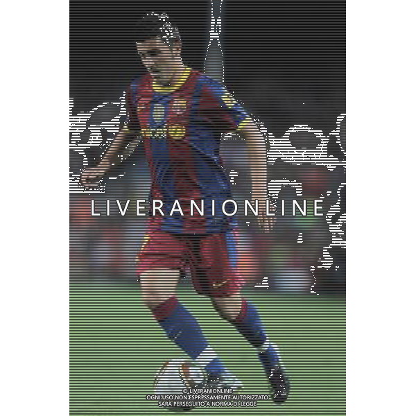 BARCELLONA-SIVIGLIA SUPERCOPPA DI SPAGNA 2010 NELLA FOTO David Villa (ALTERPHOTOS/Acero)-AG ALDO LIVERANI ONLY ITALY