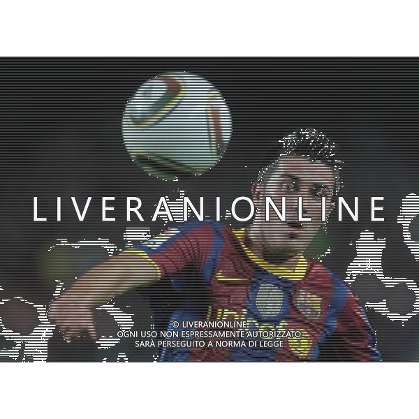 BARCELLONA-SIVIGLIA SUPERCOPPA DI SPAGNA 2010 NELLA FOTO David Villa (ALTERPHOTOS/Acero)-AG ALDO LIVERANI ONLY ITALY