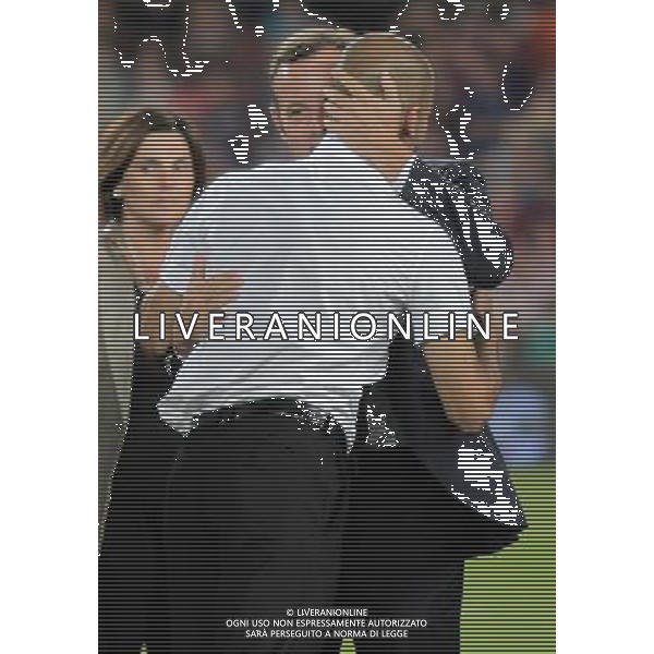 BARCELLONA-SIVIGLIA SUPERCOPPA DI SPAGNA 2010 NELLA FOTO President Sandro Rosell and the coach Pep Guardiola (ALTERPHOTOS/Acero)-AG ALDO LIVERANI ONLY ITALY