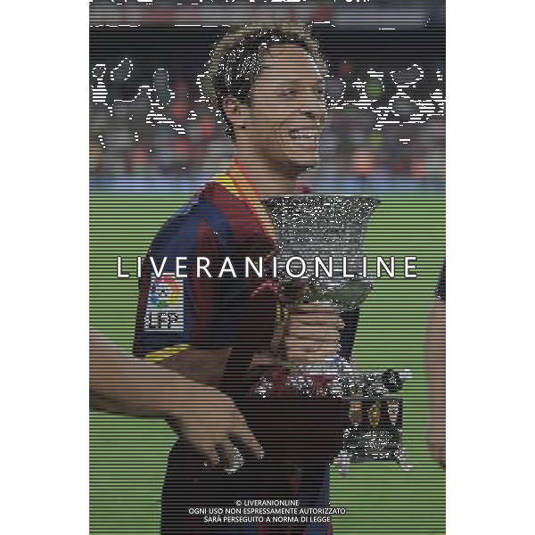 BARCELLONA-SIVIGLIA SUPERCOPPA DI SPAGNA 2010 NELLA FOTO Adriano Correia (ALTERPHOTOS/Acero)-AG ALDO LIVERANI ONLY ITALY