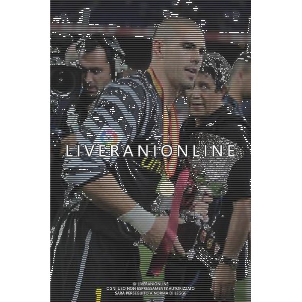 BARCELLONA-SIVIGLIA SUPERCOPPA DI SPAGNA 2010 NELLA FOTO Victor Valdes (ALTERPHOTOS/Acero)-AG ALDO LIVERANI ONLY ITALY