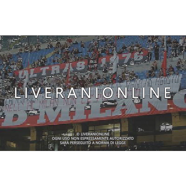 MILAN - JUVENTUS 20mo TROFEO LUIGI BERLUSCONI 22/08/2010 nella foto striscione dei tifosi milan ©Luzzani/Agenzia Aldo Liverani Sas