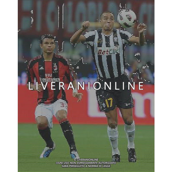 Trofeo Luigi Berlusconi 2010 Milano - 22.08.2010 Milan-Juventus Nella Foto:david trezeguet e thiago silva /Ph.Vitez-Ag. Aldo Liverani