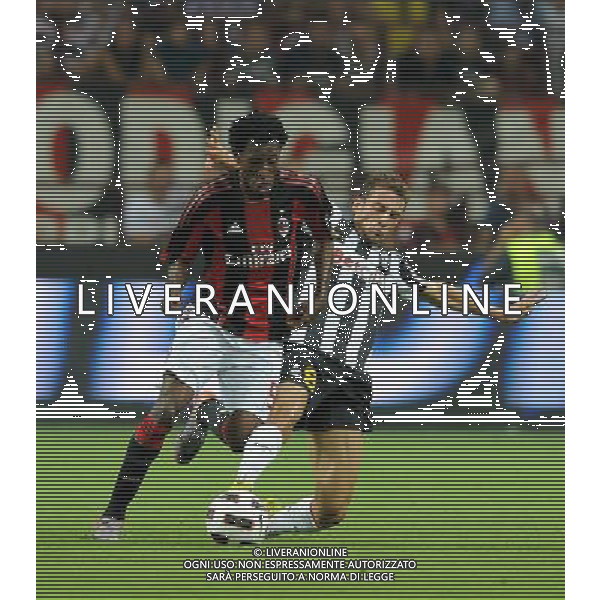 Trofeo Luigi Berlusconi 2010 Milano - 22.08.2010 Milan-Juventus Nella Foto:oduamandi e claudio marchisio /Ph.Vitez-Ag. Aldo Liverani