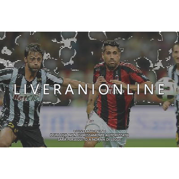 Trofeo Luigi Berlusconi 2010 Milano - 22.08.2010 Milan-Juventus Nella Foto:marco borriello e nicola legrottaglie /Ph.Vitez-Ag. Aldo Liverani