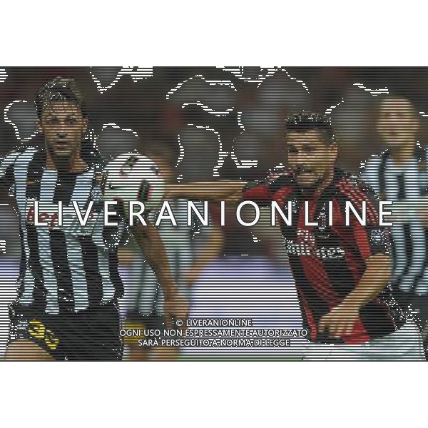 Trofeo Luigi Berlusconi 2010 Milano - 22.08.2010 Milan-Juventus Nella Foto:marco borriello e nicola legrottaglie /Ph.Vitez-Ag. Aldo Liverani