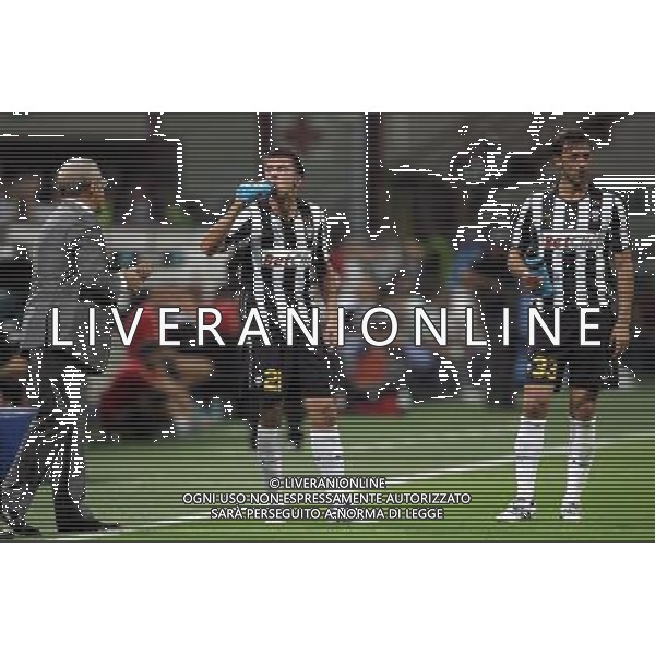 MILAN - JUVENTUS 20mo TROFEO LUIGI BERLUSCONI 22/08/2010 nella foto luigi del neri parla con grygera e legrottaglie ©Luzzani/Agenzia Aldo Liverani Sas