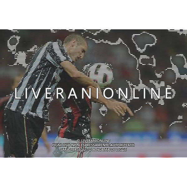 Trofeo Luigi Berlusconi 2010 Milano - 22.08.2010 Milan-Juventus Nella Foto:giorgio chiellini e marco borriello /Ph.Vitez-Ag. Aldo Liverani