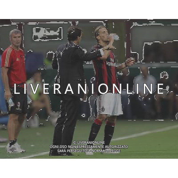 del piero MILAN - JUVENTUS 20mo TROFEO LUIGI BERLUSCONI 22/08/2010 nella foto massimiliano allegri e ambrosini massimo ©Luzzani/Agenzia Aldo Liverani Sas