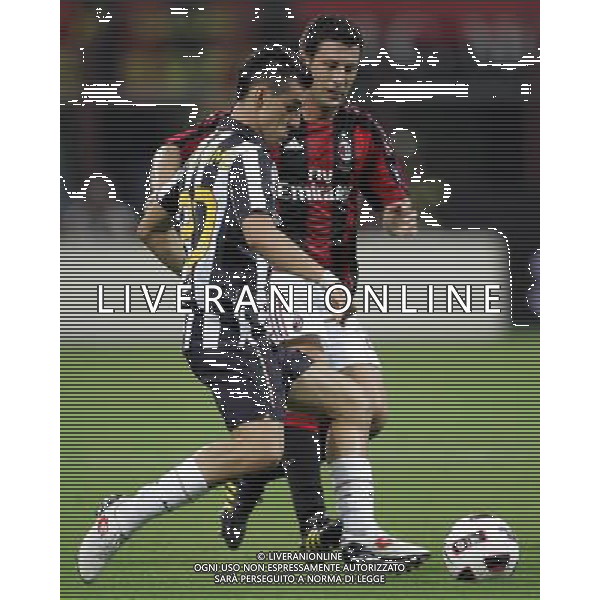 del piero MILAN - JUVENTUS 20mo TROFEO LUIGI BERLUSCONI 22/08/2010 nella foto lanzafame e bonera daniele ©Luzzani/Agenzia Aldo Liverani Sas