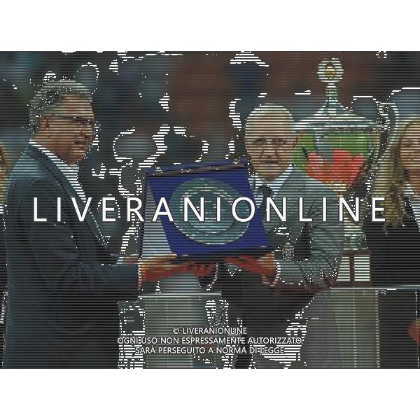 Trofeo Luigi Berlusconi 2010 Milano - 22.08.2010 Milan-Juventus Nella Foto:luigi del neri premiato /Ph.Vitez-Ag. Aldo Liverani