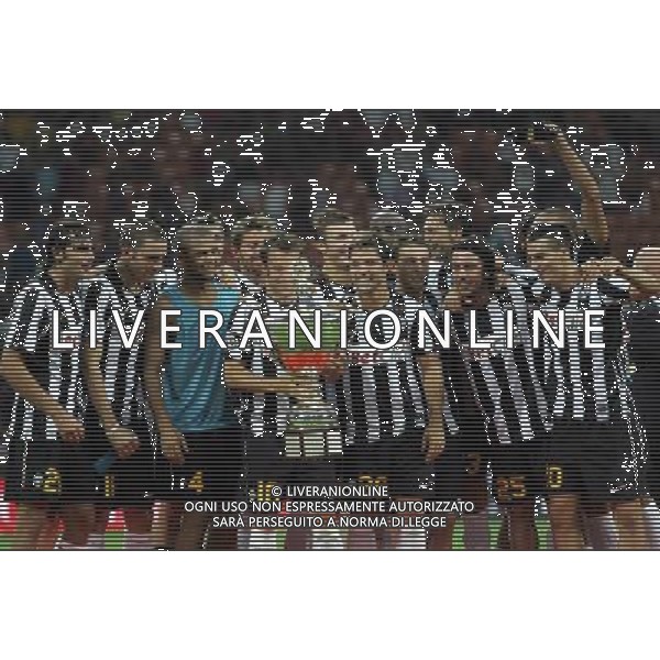 MILAN - JUVENTUS 20mo TROFEO LUIGI BERLUSCONI 22/08/2010 nella foto premiazione juventus ©Luzzani/Agenzia Aldo Liverani Sas