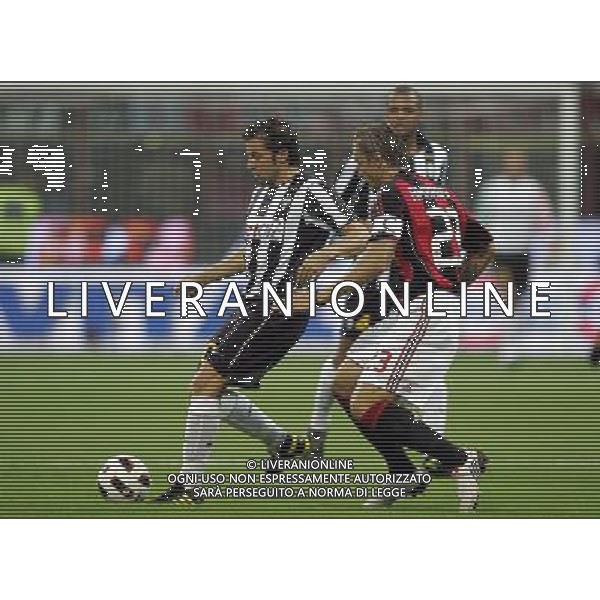 Milano 22-08-2010 20 Trofeo Luigi Berlusconi Milan-Juventus nella foto alessandro del piero e massimo ambrosini ph marco luzzani/ag aldo liverani s.a.s.