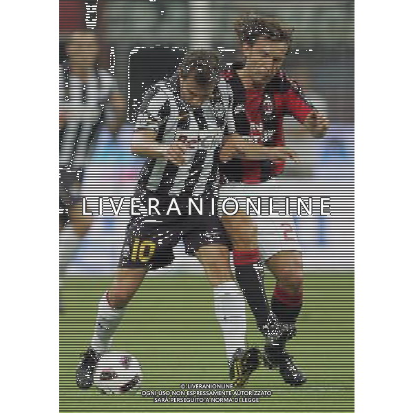 Milano 22-08-2010 20 Trofeo Luigi Berlusconi Milan-Juventus nella foto alessandro del piero e andrea pirlo ph marco luzzani/ag aldo liverani s.a.s.