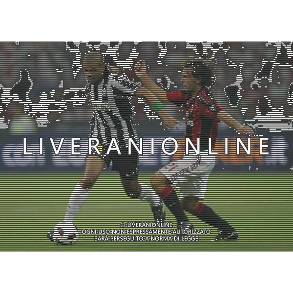 Milano 22-08-2010 20 Trofeo Luigi Berlusconi Milan-Juventus nella foto felipe melo e andrea pirlo ph marco luzzani/ag aldo liverani s.a.s.