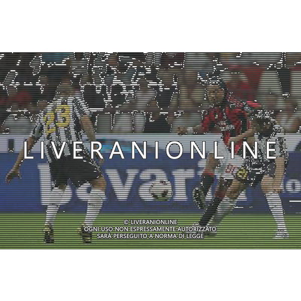Milano 22-08-2010 20 Trofeo Luigi Berlusconi Milan-Juventus nella foto ronaldinho, zdenek grygera e simone pepe ph marco luzzani/ag aldo liverani s.a.s.