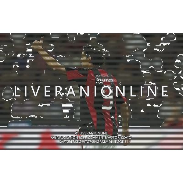 Milano 22-08-2010 20 Trofeo Luigi Berlusconi Milan-Juventus nella foto filippo inzaghi ph marco luzzani/ag aldo liverani s.a.s.