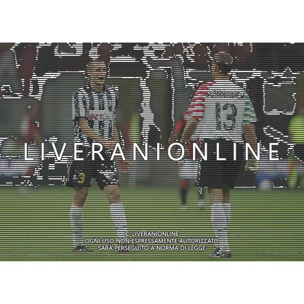 Milano 22-08-2010 20 Trofeo Luigi Berlusconi Milan-Juventus nella foto alexander manninger e giorgio chiellini ph marco luzzani/ag aldo liverani s.a.s.