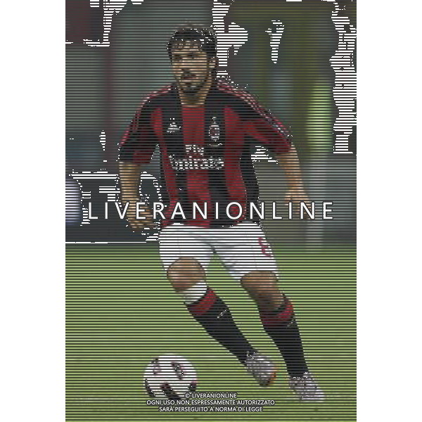 Milano 22-08-2010 20 Trofeo Luigi Berlusconi Milan-Juventus nella foto gennaro gattuso ph marco luzzani/ag aldo liverani s.a.s.