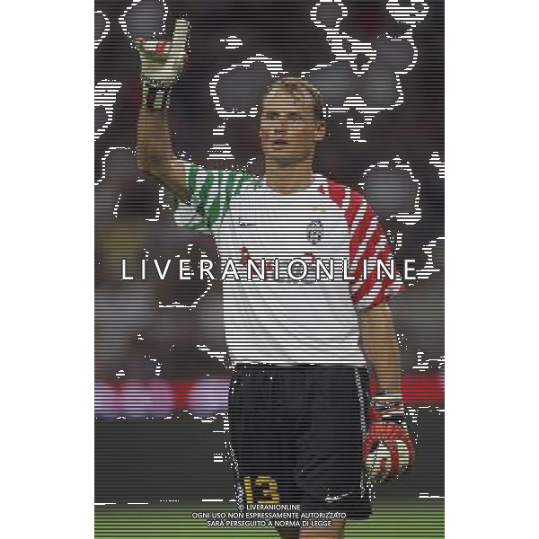 Milano 22-08-2010 20 Trofeo Luigi Berlusconi Milan-Juventus nella foto alexander manninger ph marco luzzani/ag aldo liverani s.a.s.