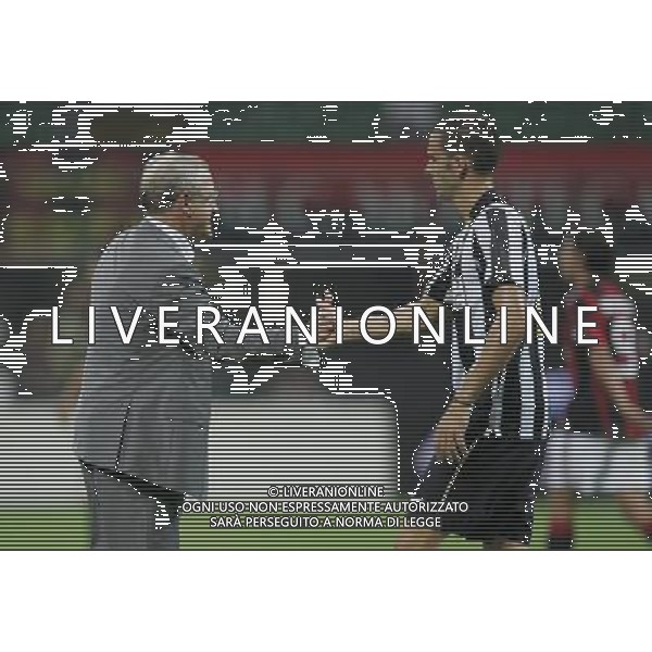 Milano 22-08-2010 20 Trofeo Luigi Berlusconi Milan-Juventus nella foto leonardo bonucci e luigi del neri ph marco luzzani/ag aldo liverani s.a.s.