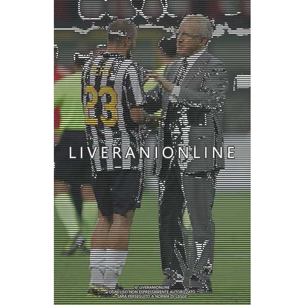 Milano 22-08-2010 20 Trofeo Luigi Berlusconi Milan-Juventus nella foto simone pepe e luigi del neri ph marco luzzani/ag aldo liverani s.a.s.
