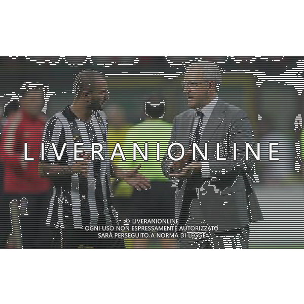 Milano 22-08-2010 20 Trofeo Luigi Berlusconi Milan-Juventus nella foto simone pepe e luigi del neri ph marco luzzani/ag aldo liverani s.a.s.