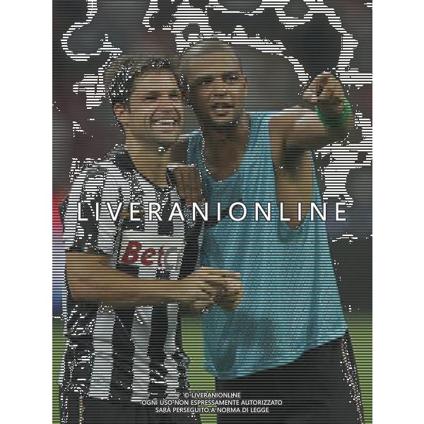 Milano 22-08-2010 20 Trofeo Luigi Berlusconi Milan-Juventus nella foto felipe melo e diego ph marco luzzani/ag aldo liverani s.a.s.