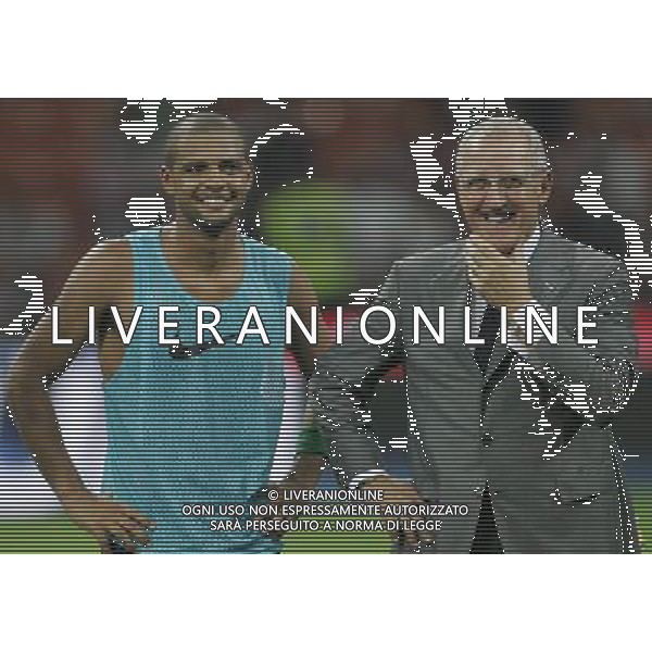 Milano 22-08-2010 20 Trofeo Luigi Berlusconi Milan-Juventus nella foto felipe melo e luigi del neri ph marco luzzani/ag aldo liverani s.a.s.