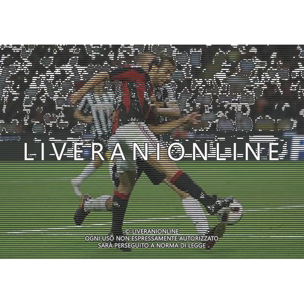 Milano 22-08-2010 20 Trofeo Luigi Berlusconi Milan-Juventus nella foto mathieu flamini e giorgio chiellini ph marco luzzani/ag aldo liverani s.a.s.