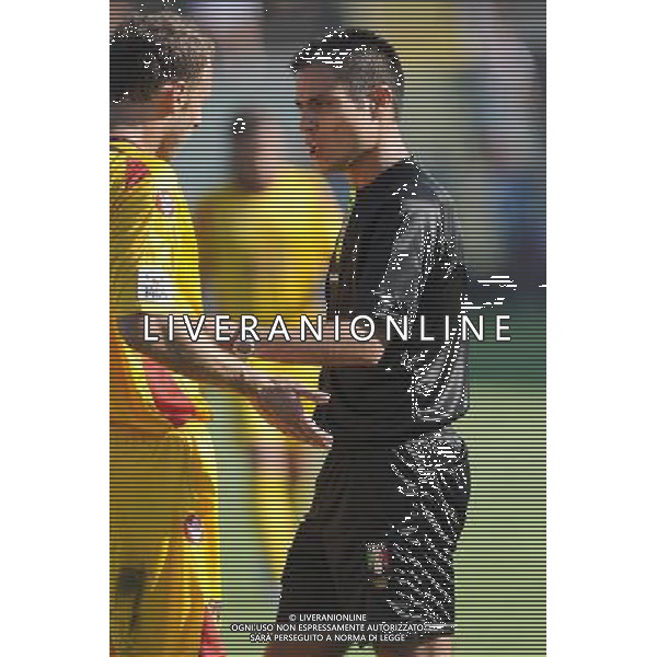 Campionato Lega PRO 1° Divisione girone A Cremona 22-08-2010 Cremonese - Gubbio nella foto: l\'arbitro della gara sig. Daniele Bindoni di Venezia foto Garavaglia - ag. Aldo Liverani sas