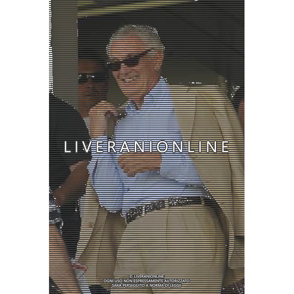 Campionato Lega PRO 1° Divisione girone A Cremona 22-08-2010 Cremonese - Gubbio nella foto: il presidente della Cremonese cav. Giovanni Arvedi foto Garavaglia - ag. Aldo Liverani sas