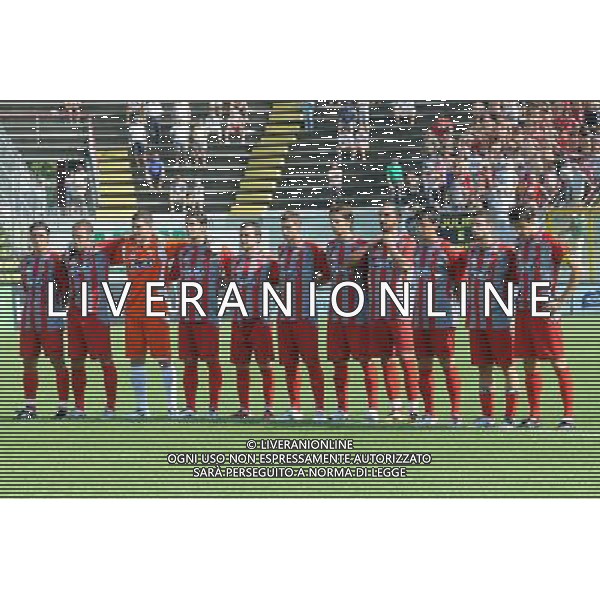 Campionato Lega PRO 1° Divisione girone A Cremona 22-08-2010 Cremonese - Gubbio nella foto: la formazione della Cremonese, da SX Alberto Bianchi, Mirko Stefani, Marco Paoloni, Massimo Coda, Ferdinando Vitofrancesco, Riccardo Musetti, Giovanni Fietta, Carlo Gervasoni, Giovanni Rossi, Luca Nizzetto e Andrea Zanchetta foto Garavaglia - ag. Aldo Liverani sas