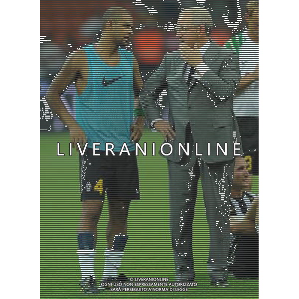 Trofeo Luigi Berlusconi 2010 Milano - 22.08.2010 Milan-Juventus Nella Foto:Luigi DEL NERI-FELIPE MELO /Ph.Vitez-Ag. Aldo Liverani